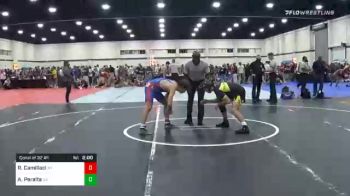 138 lbs Consolation - Rocco Camillaci, NY vs Alec Peralta, CA