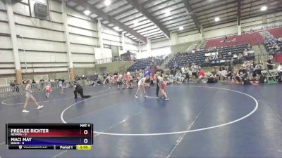 81 lbs Placement Matches (8 Team) - PRESLEE RICHTER, Nevada vs Maci May, Idaho
