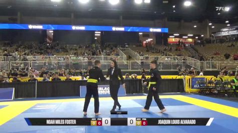 Joaquin Louis Alvarado vs Noah Miles Foster 2025 Pan Kids Jiu-Jitsu IBJJF Championship