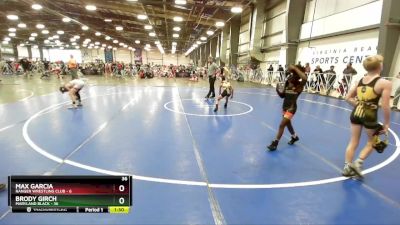 80 lbs Rd# 8- 12:30pm Saturday Final Pool - Brody Girch, Maryland BLACK vs Max Garcia, Ranger Wrestling Club