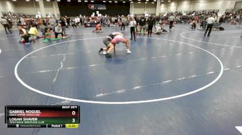 165 lbs Cons. Round 2 - Gabriel Noguel, Eagle Empire Wrestling vs Logan Shaver, Team Idaho Wrestling Club