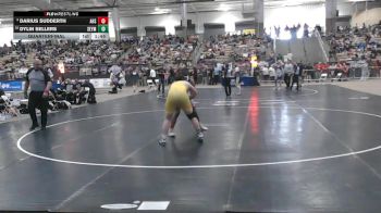 A 215 lbs Quarterfinal - Dylin Sellers, Seymour High School vs Darius Sudderth, Alcoa High School