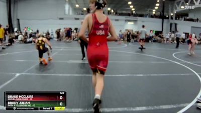 126 lbs Round 3 (8 Team) - Drake McClure, Sakura Worldwide vs Brody Julian, Faith & Fellowship WC