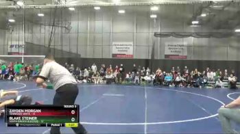 105 lbs Round 3 (4 Team) - Zayden Morgan, Tennessee White vs Blake Steiner, South Dakota Blizzard