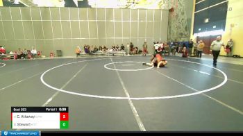 152 lbs Cons. Round 2 - Colin Attaway, East Valley (Yakima) vs Ronan Stewart, Kittitas