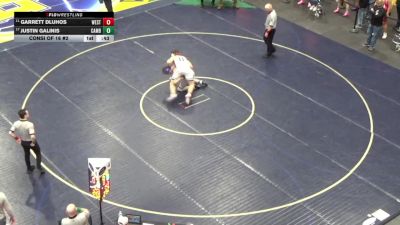 252 lbs Consi Of 16 #2 - Garrett Dluhos, Westmont Hilltop vs Justin Galinis, Cambria Heights