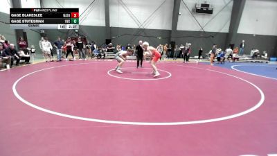 Junior FS - 175 lbs Semis - Gage Blakeslee, Washington vs Gage Stutesman, 1883 Wrestling Club