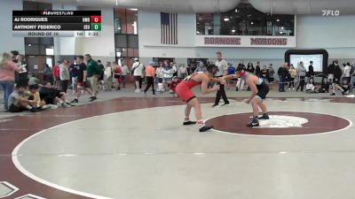 165 lbs Round Of 16 - AJ Rodrigues, Maryland vs Anthony Federico, Southeastern