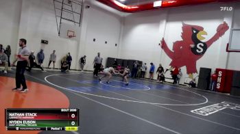 157 lbs Quarterfinal - Nyden Euson, East Central Trojans vs Nathan Stack, Lafayette Harrison