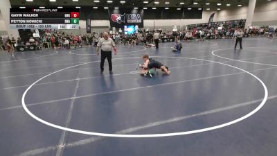 120 lbs Cons. Sub-rd Of 64 - Gavin Walker, Guerrilla Wrestling Academy vs Peyton Nowicki, Rise Wrestling Academy