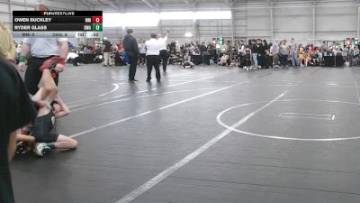 52 lbs Round 4 (6 Team) - Owen Buckley, Mitten Mayhem vs Ryder Glass, Donahue WA