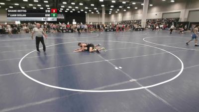 126 lbs Cons. Sub-rd Of 32 - Shane Rettig, Black Fox Wrestling Academy vs Liam Dolan, Basement Brawlers Wrestling Club