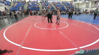 110 lbs Consi Of 4 - Wyatt Davis, Moodys Wrestling Club vs Able Jones, Mannford Pirate Youth Wrestling