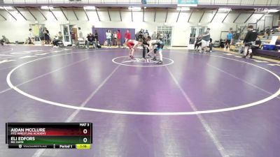 113 lbs Semifinal - Aidan Mcclure, Fitz Wrestling Academy vs Eli Edfors, Big Game