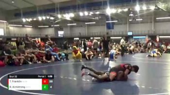 138 lbs Placement Matches (16 Team) - Rex Armstrong, Next Generation Frisco Bombers vs Titus Franklin, Alabama Elite - White