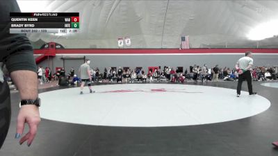125 lbs Cons. Round 2 - Brady Byrd, Indiana Tech vs Quentin Keen, Wabash