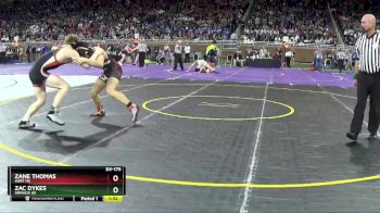 D3-175 lbs Champ. Round 1 - Zane Thomas, Hart HS vs Zac Dykes, Armada HS