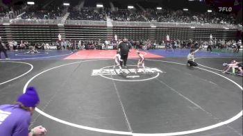 50 lbs Semifinal - Kade Walker, Wyoming Underground vs Mason Deveraux, Laurel Matburners