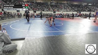 92 lbs Consi Of 8 #2 - Ryleigh Dover, Norman Jr High vs Raylin Reyes, Sperry HS Girls