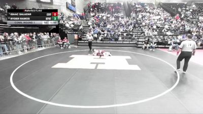 5A 150 lbs Cons. Round 1 - Ryder Ramos, Maple Mountain vs Isaac Salazar, Cedar Valley