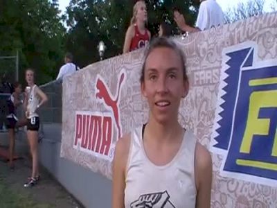 Christine Hoffman, 2nd girls 3200, 2011 Mt. SAC Relays