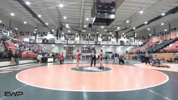 110 lbs Consi Of 4 - Charlotte Booth, Sperry HS Girls vs Gentry Phillips, Durant High School Girls