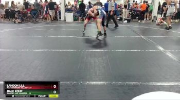 115 lbs Round 1 (6 Team) - Dale Kohr, Moser`s Mat Monster vs Landon Lill, Mat Warriors Yellow