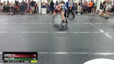 115 lbs Round 1 (6 Team) - Dale Kohr, Moser`s Mat Monster vs Landon Lill, Mat Warriors Yellow