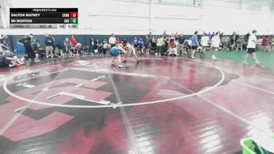 171 lbs Quarterfinal - Dalton Matney, Ckwa-hs vs Mj Morton, Indiana Outlaws Black-HS