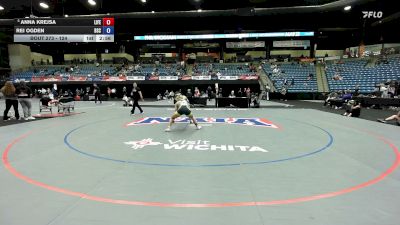 124 lbs Cons. Round 4 - Anna Krejsa, Life vs Rei Ogden, Bismarck State