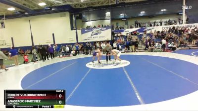 133 lbs Cons. Round 2 - Anastacio Martinez, Concordia vs Robert Vukobratovich, Loras