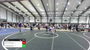 138 lbs Round Of 16 - Brock Armstrong, Independent vs Xavier Blackmore, UP Outlaws