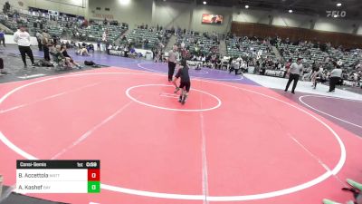 90 lbs Consolation - Benjamin Accettola, MatTime vs Ali Kashef, Bay Area Dragons