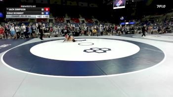 138 lbs Champ. Rd Of 64 - Jack Simpson, CO vs Cole Schmidt, CA
