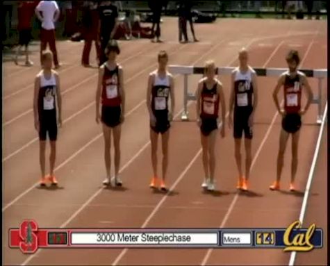 M 3k Steeple Big Meet Stanford vs. Cal