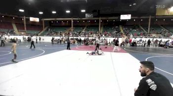 62 lbs Rr Rnd 4 - Eli Garza, NM Gold vs Jaydon Mora, Demon Wrestling