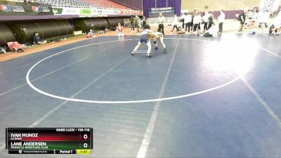 118-118 lbs Round 3 - Lane Andersen, Pinnacle Wrestling Club vs Ivan Munoz, Illinois