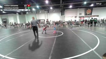 46 lbs Consolation - Damian Cervantes, Madera WC vs Marabelle Paxton, Gilpin