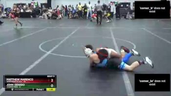 92 lbs Round 2 (6 Team) - Matthew Marenco, Warhawks Black vs John Denisio, Journeymen