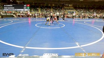 73 lbs Round Of 16 - RJ Cabrera, Gladiators vs Reid Kleitsch, Wapsie Valley