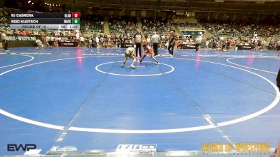 73 lbs Round Of 16 - RJ Cabrera, Gladiators vs Reid Kleitsch, Wapsie Valley