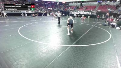 D3-144 lbs Cons. Round 1 - Aiden Marquette, Weyauwega-Fremont vs JJ Adomaitis, Phillips