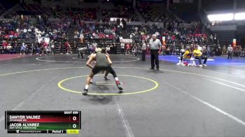 118 lbs Cons. Round 5 - Jacob Alvarez, Izzy Style Wrestling vs Sawyer Valdez, Sycamore WC