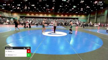 165 lbs Round Of 16 - Anthony Perez, La Costa Canyon vs Dominic Dotson, Poway