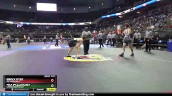 Champ. Round 1 - Max McClatchey, Lincoln Southeast vs Brock Dyer, Millard South