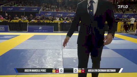 Jocelyn Marcelle Perez vs Adelia Lyn Cherman Goltsman 2026 Pan Kids Jiu-Jitsu IBJJF Championship