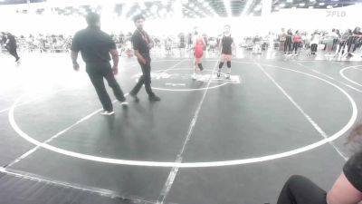 116 lbs Quarterfinal - Jasmine Ruediger, Gold Rush Wrestling vs Ryland Huppenthal, Brighton WC