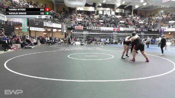 235 lbs Cons. Round 2 - Hanna Myers, Hoyt-Royal Valley HS vs Natalie Minor, Fredonia HS