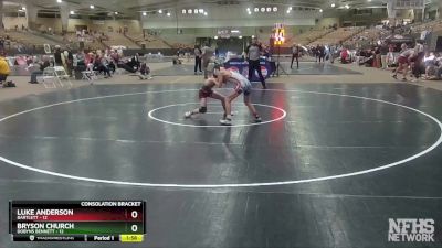 106 lbs Semis & 1st Wb (8 Team) - Bryson Church, Dobyns Bennett vs Luke Anderson, Bartlett