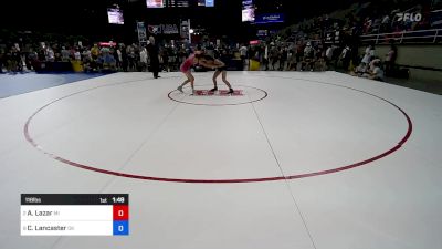 118 lbs Cons 16 #2 - Alexis Lazar, MI vs Claire Lancaster, OK